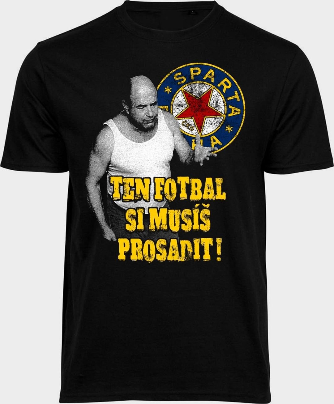 Populární homolkovské tričko "Ten fotbal si musíš prosadit" opět naskladněno ve šech velikostech...až do 5XL ? K dostání jak v prodejně Stylsport v Havanské ulici 12 na Letné, tak v našem eshopu @eshopspartani 
 www.spartani.cz ???? #acsparta #spartaforever #homolkaboys #ultrassparta #stylsport